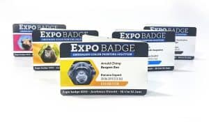 EasyBadge 2.0 full color coupon of ticket