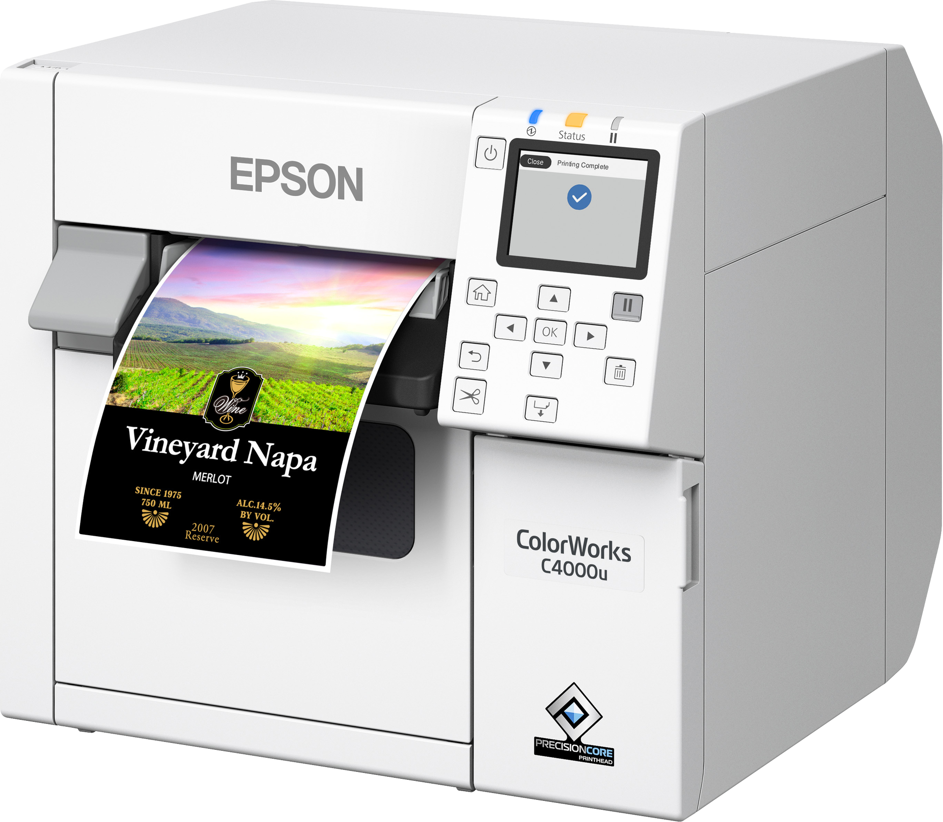 Featured image for “De nieuwe Epson Desktop kleuren labelprinter CW-C4000”